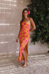 True Glow Maxi Dress Orange