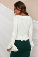 Cherry Pie Top White