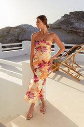 Florio Maxi Dress Orange