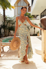 HELLO MOLLY Whatever I Want Maxi Dress Floral
